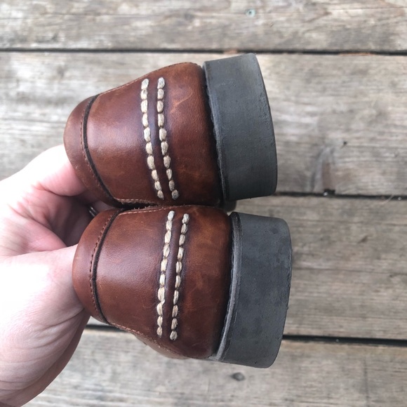 Rockport men’s brown leather penny loafers 8.5 - Picture 4 of 7